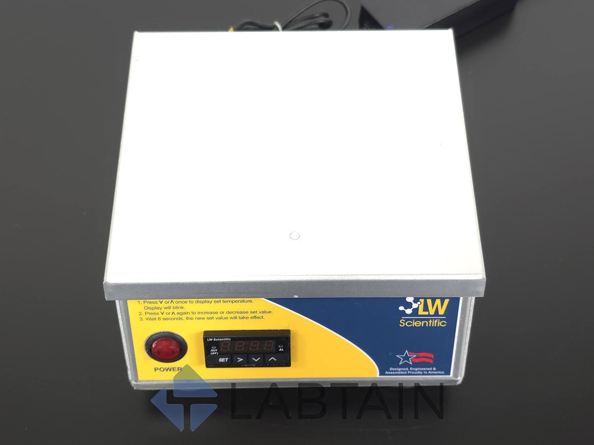Used LW Scientific Digital Slide Warmer Histology Tissue Heating Dry Bath 12V Used