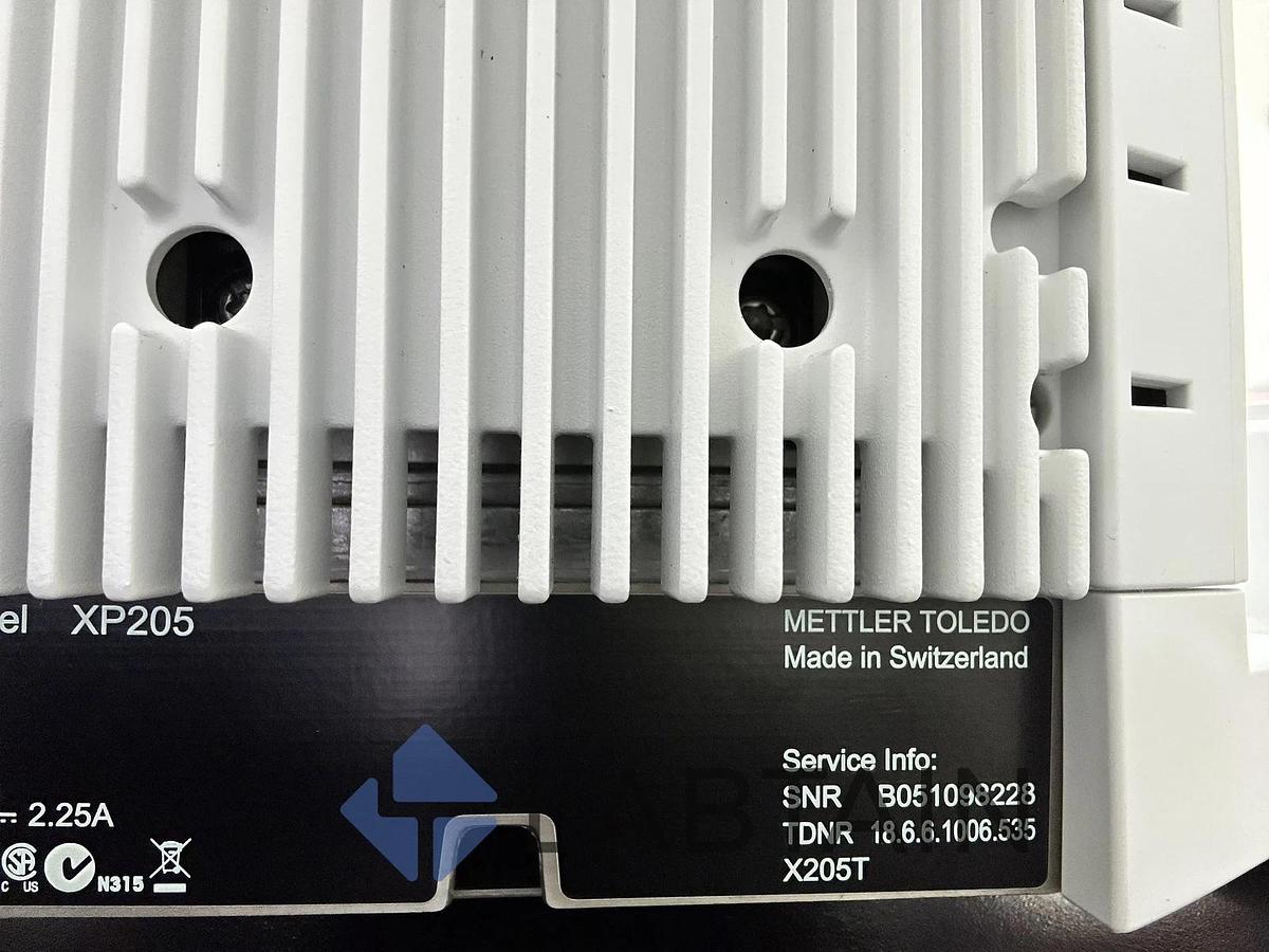 Used Mettler Toledo XP205 Analytical Balance – With HAUG EN 8 SLC High Voltage Power Supply – Used