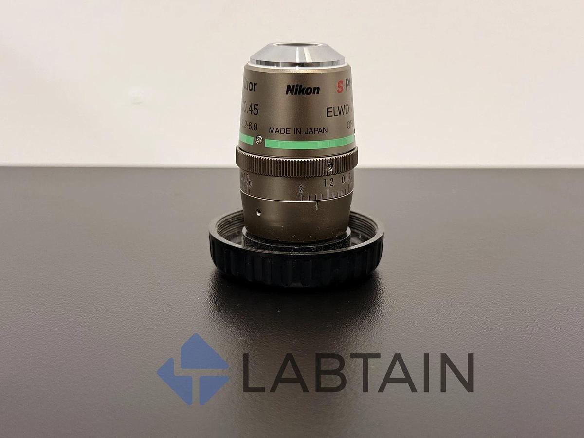 Used Nikon S Plan Fluor Microscope Objective ELWD 20x/0.45