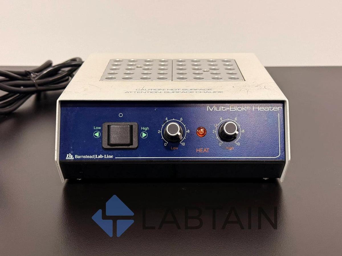 Used Barnstead Lab-Line 2052 Multi-Blok Two Position Dry Block Heater