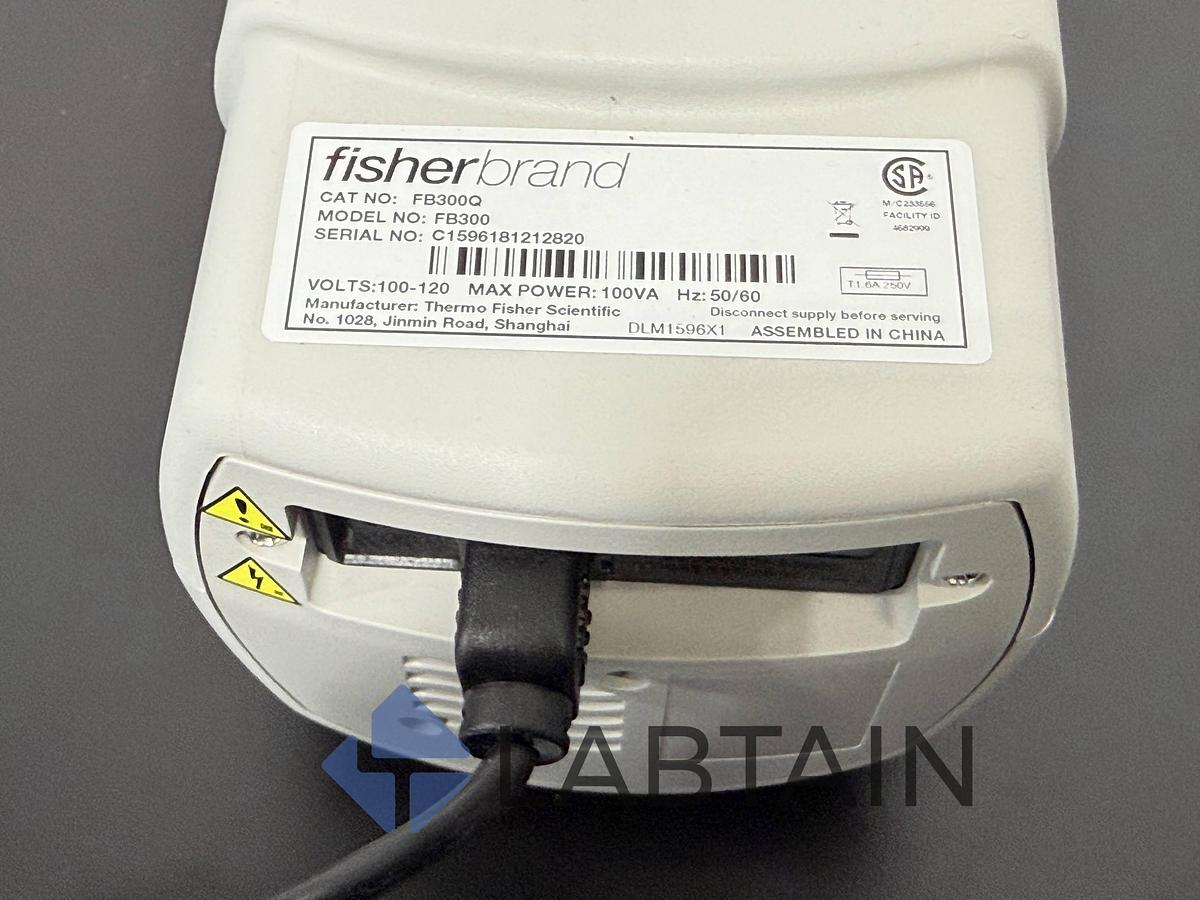 Used Fisherbrand FB300 Electrophoresis Power Supply 300V 400mA DNA Gel System C1596181212820 – Tested