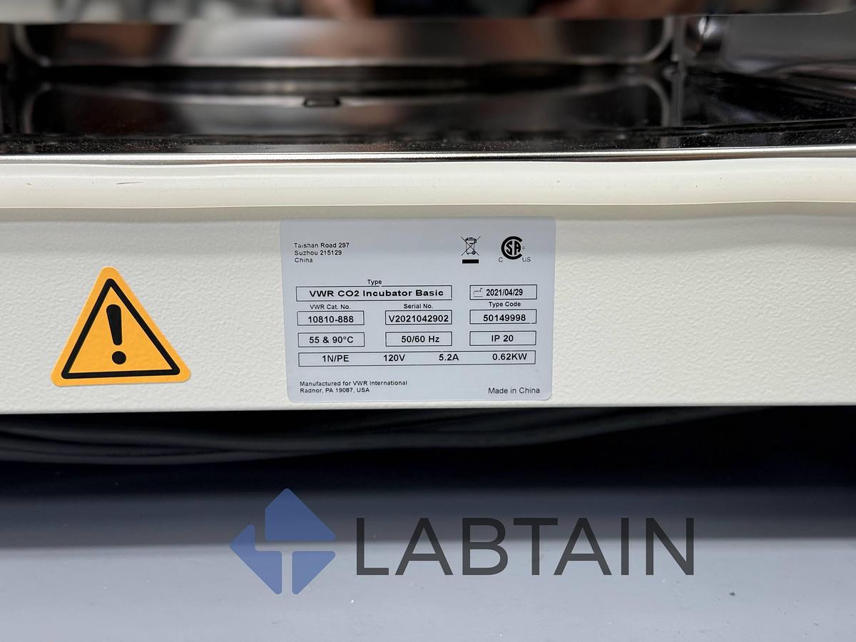 Used VWR CO₂ Incubator Basic – 10810-888 – S/N V2021042902 – Tested
