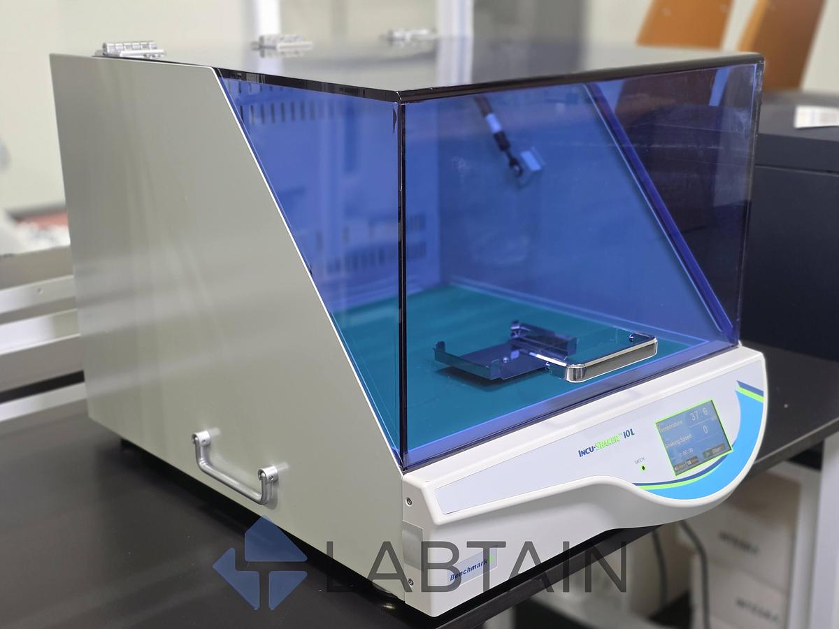 Used Benchmark Incu-Shaker 10L Incubating Orbital Shaker H2010 w/ MAGic Clamp Used