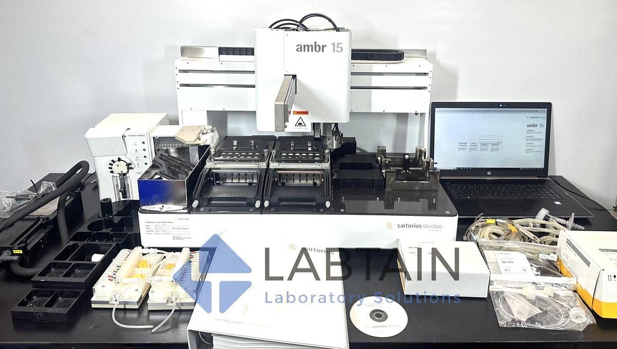 Used Sartorius Stedim Biotech AMBR 15f - Fermentation 24-Way Bioreactor System