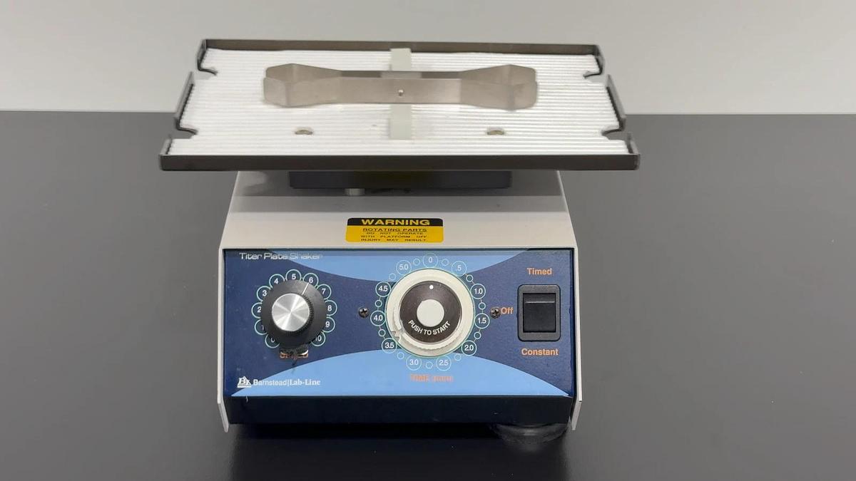 Used Barnstead Lab-Line 4625 Plate Shaker – Variable-Speed Microplate Shaker – Excellent Condition
