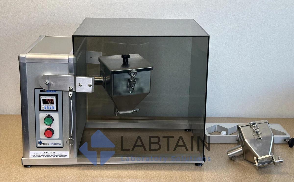 Used GlobePharma MiniBlend Dry Powder Mixer