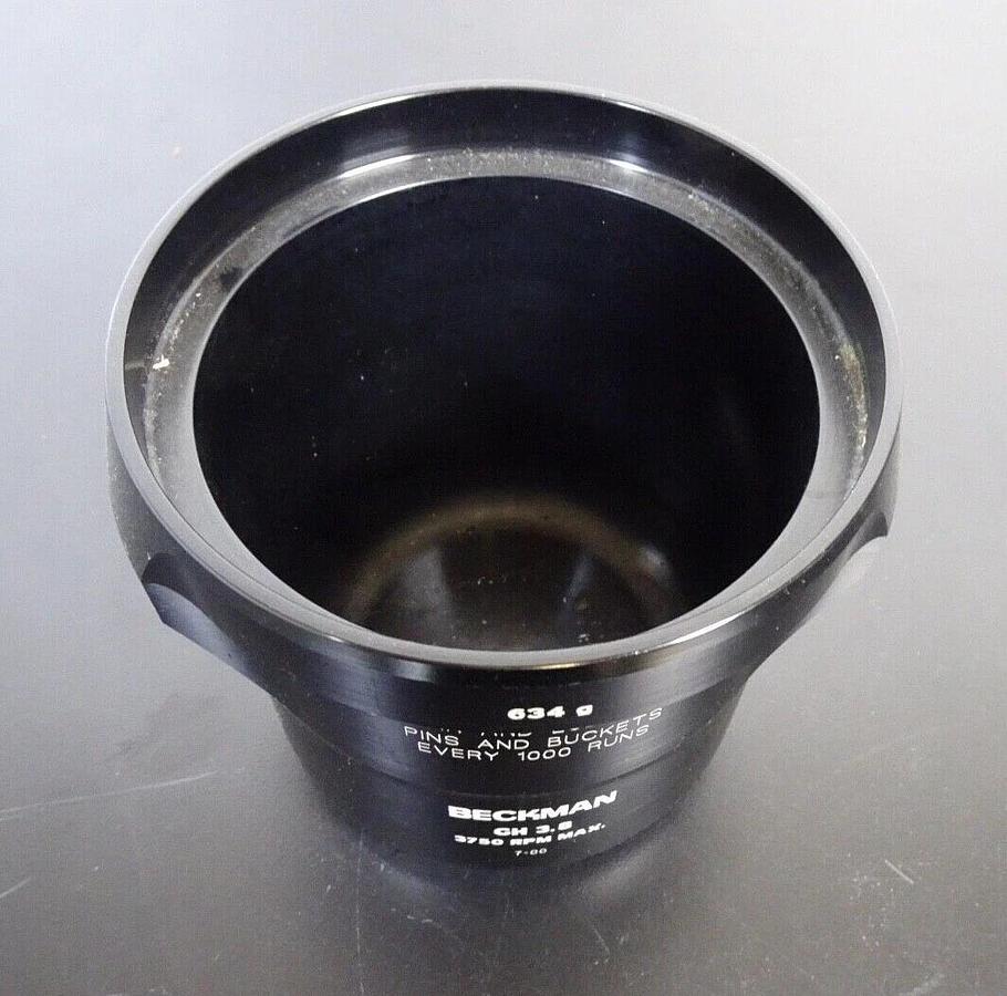 Used Beckman Coulter GH-3.8 Centrifuge Bucket 634g – Tested