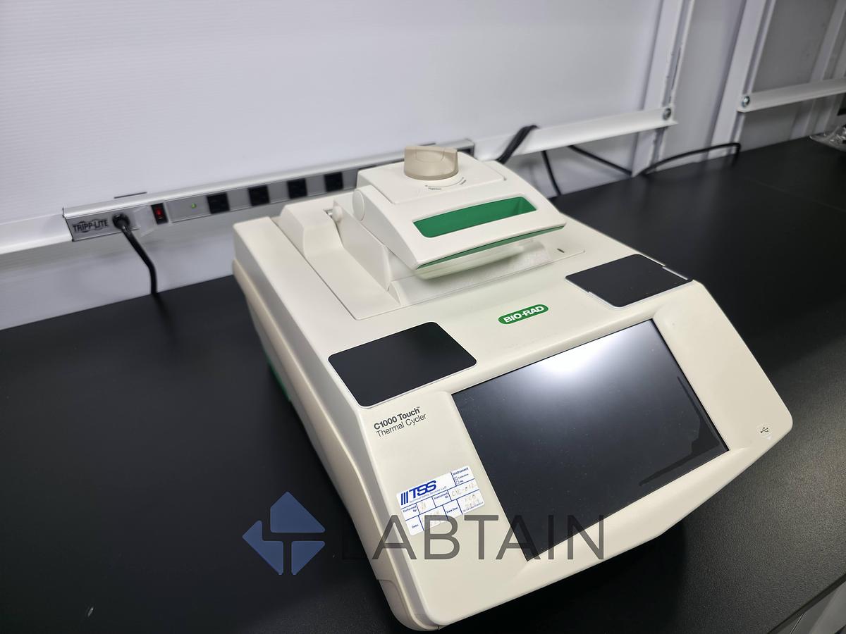 Used Bio-Rad C1000 Touch Thermal Cycler with 96-Well Fast Reaction Module RN113236 - 22,133 Total Run Hours - Tested & Functional