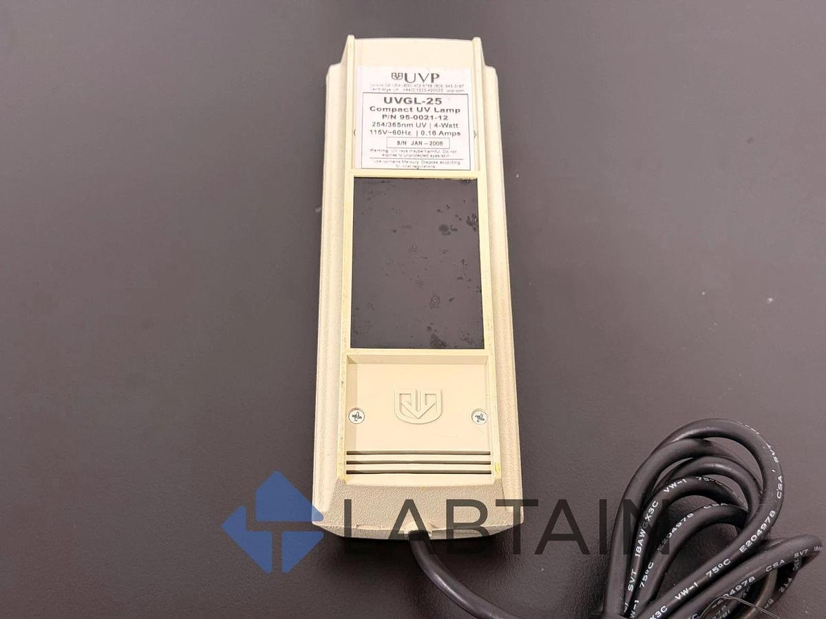 Used UVP UVGL-25 Compact UV Lamp 95-0021-12