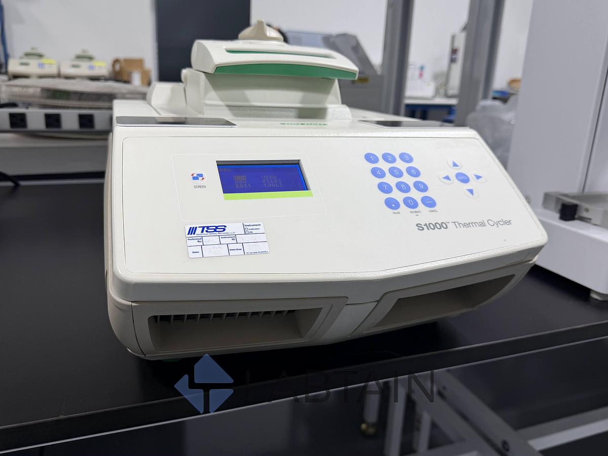 Used Bio-Rad S1000 Thermal Cycler w/ 96-Well Deep Reaction Module RM070543/CS013855
