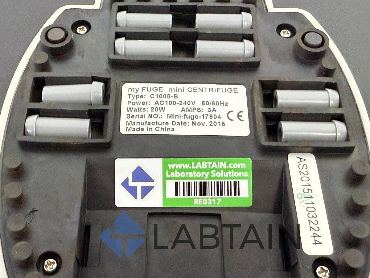 Used Benchmark C1008-B MyFuge Mini Centrifuge Blue MiniFuge-17904 – Tested