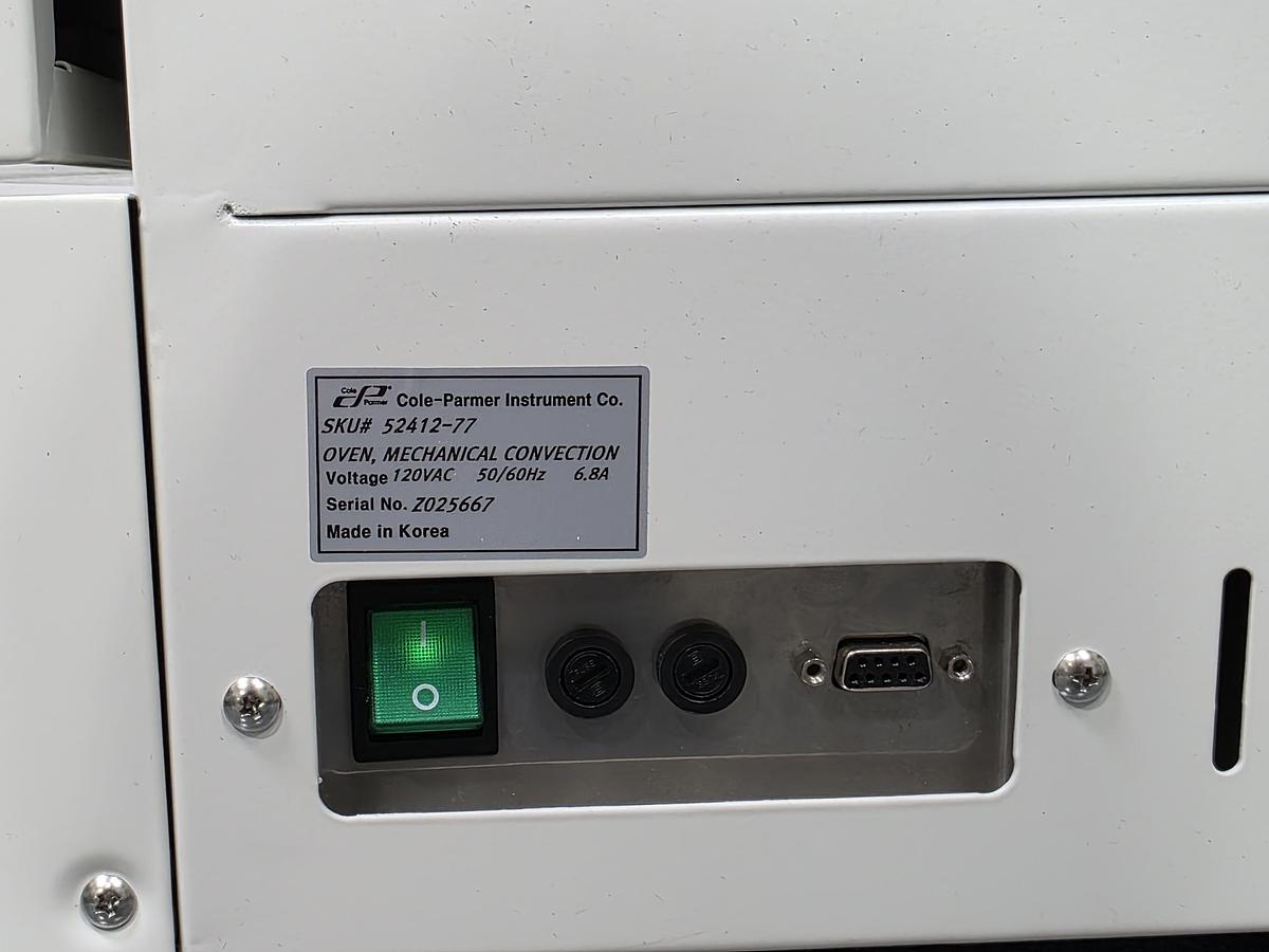 Used Cole-Parmer StableTemp 52412-77 Mechanical Convection Oven (2.1 cu ft) Used