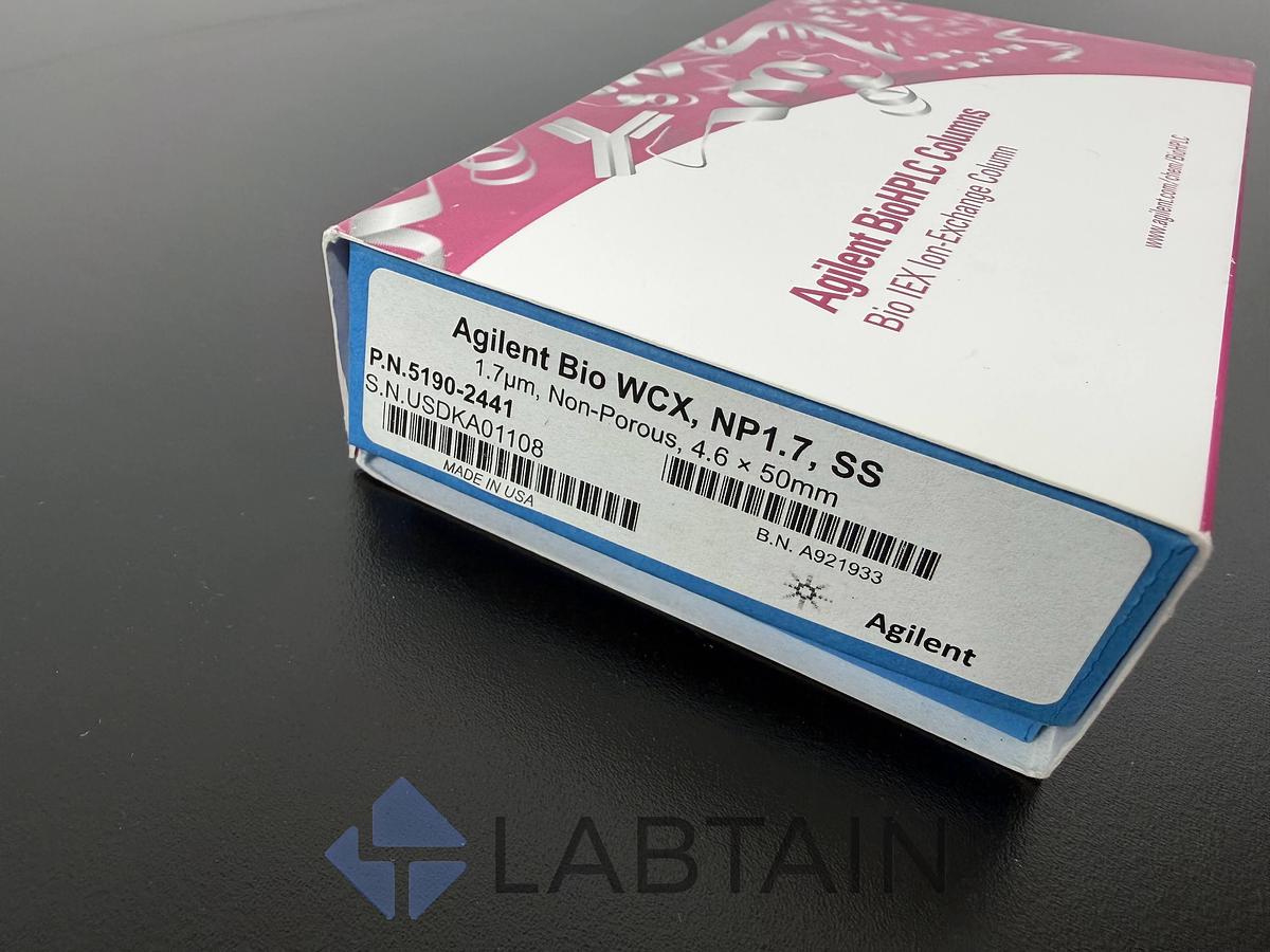 Agilent AdvanceBio WCX NP HPLC Column – 4.6 × 50 mm, 1.7 µm, Non-Porous – New