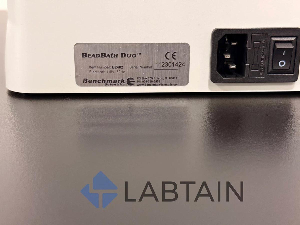 Used Benchmark Scientific B2402 BeadBath Duo
