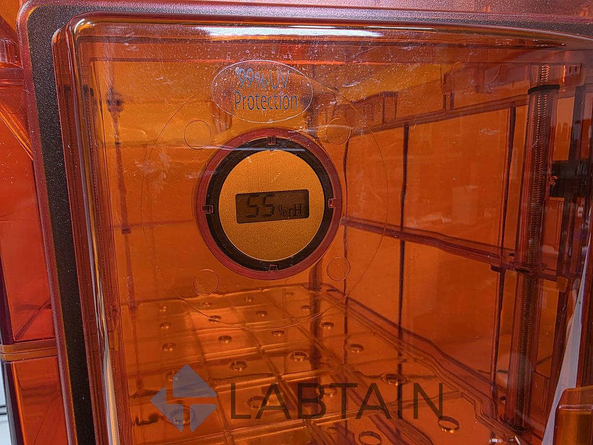 Used Bel-Art SP Scienceware Secador 4.0 Auto-Desiccator Cabinet Amber 120V