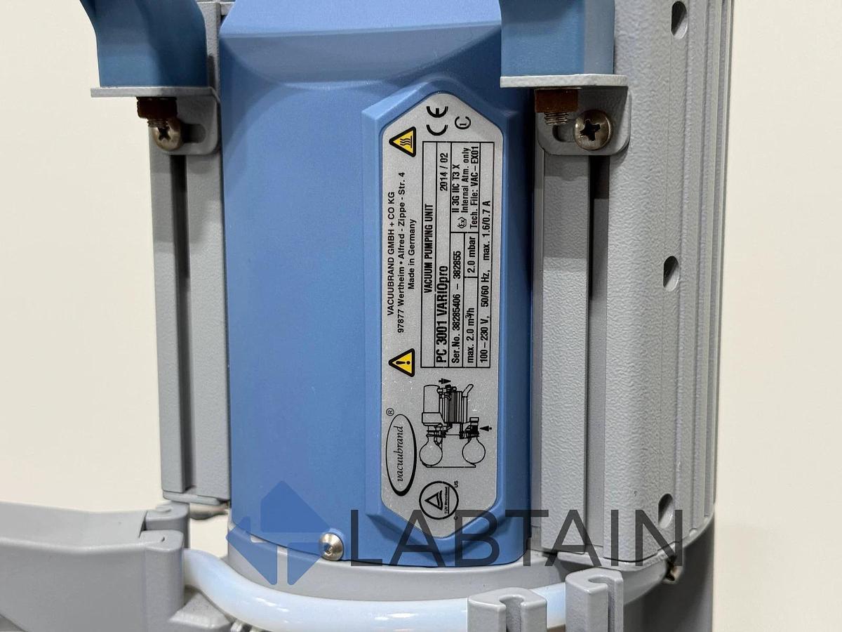 Used VACUUBRAND PC 3001 VARIO Pro Chemistry Pumping Unit – 38285406-382855 – Tested