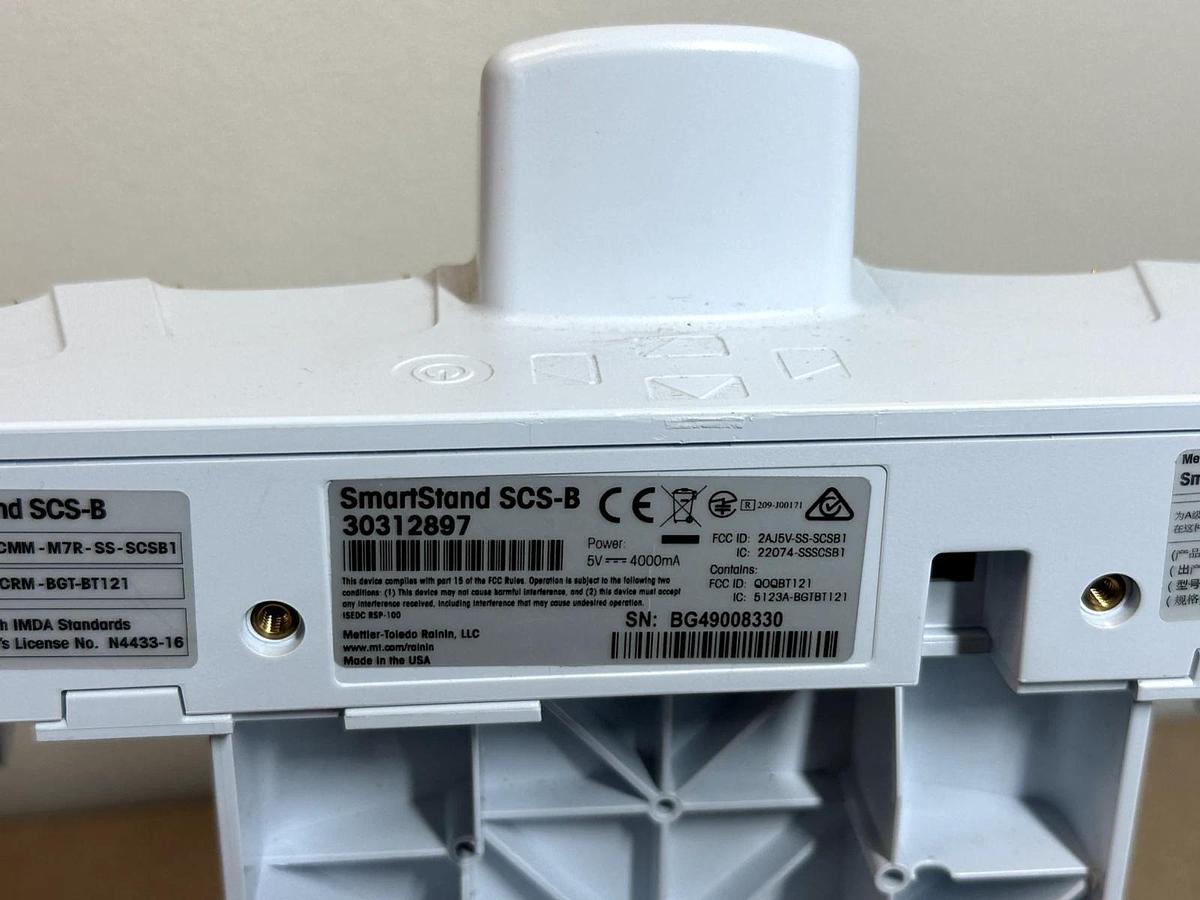 Used Rainin/Mettler Toledo SCS-B Pipette SmartStand with Power Adapter