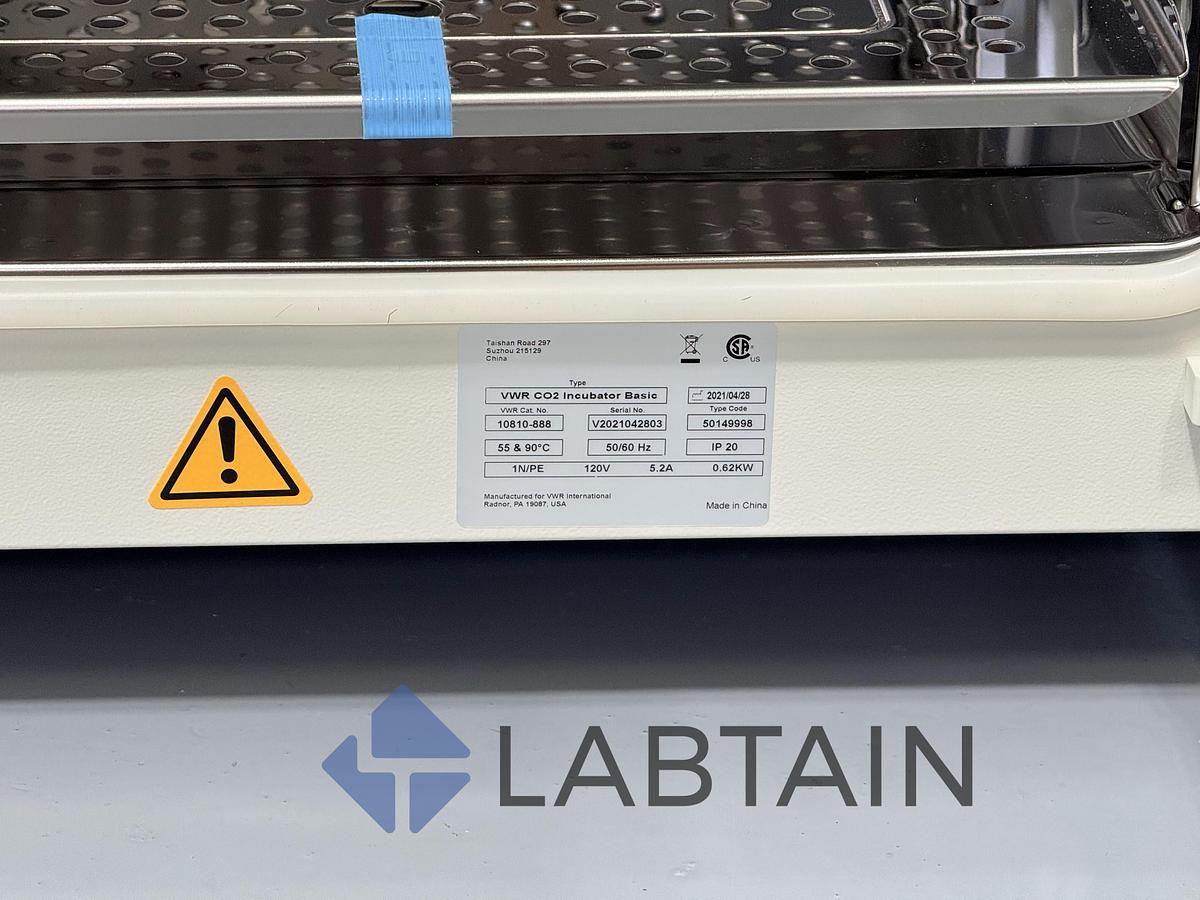 Used VWR CO₂ Incubator Basic – 10810-888 – S/N V2021042803 – Tested
