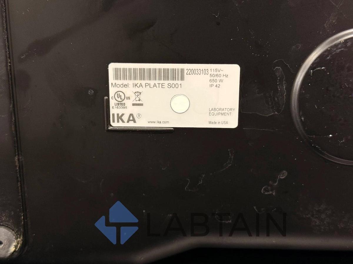 Used IKA PLATE S001 Digital Heating Magnetic Stirrer