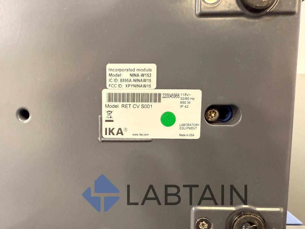 Used IKA RET CV S001 Control VISC Digital Magnetic (1700rpm, 340°C)