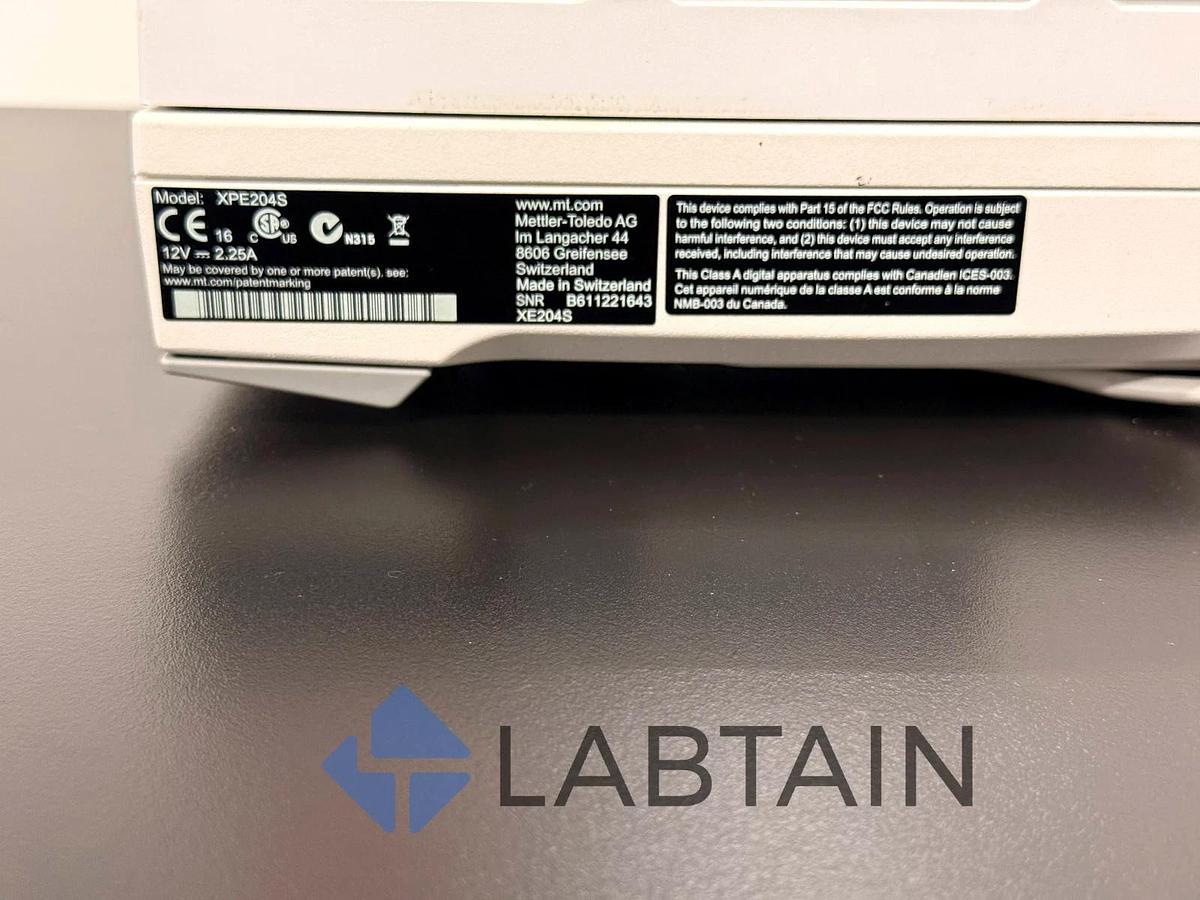 Used Mettler Toledo XPE204S Precision Balance Digital Scale