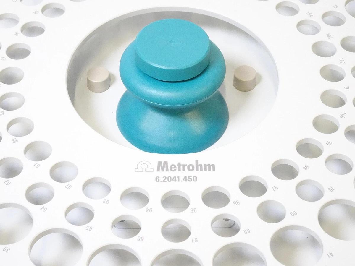 Used Metrohm 6.2041.450 Sample Rack
