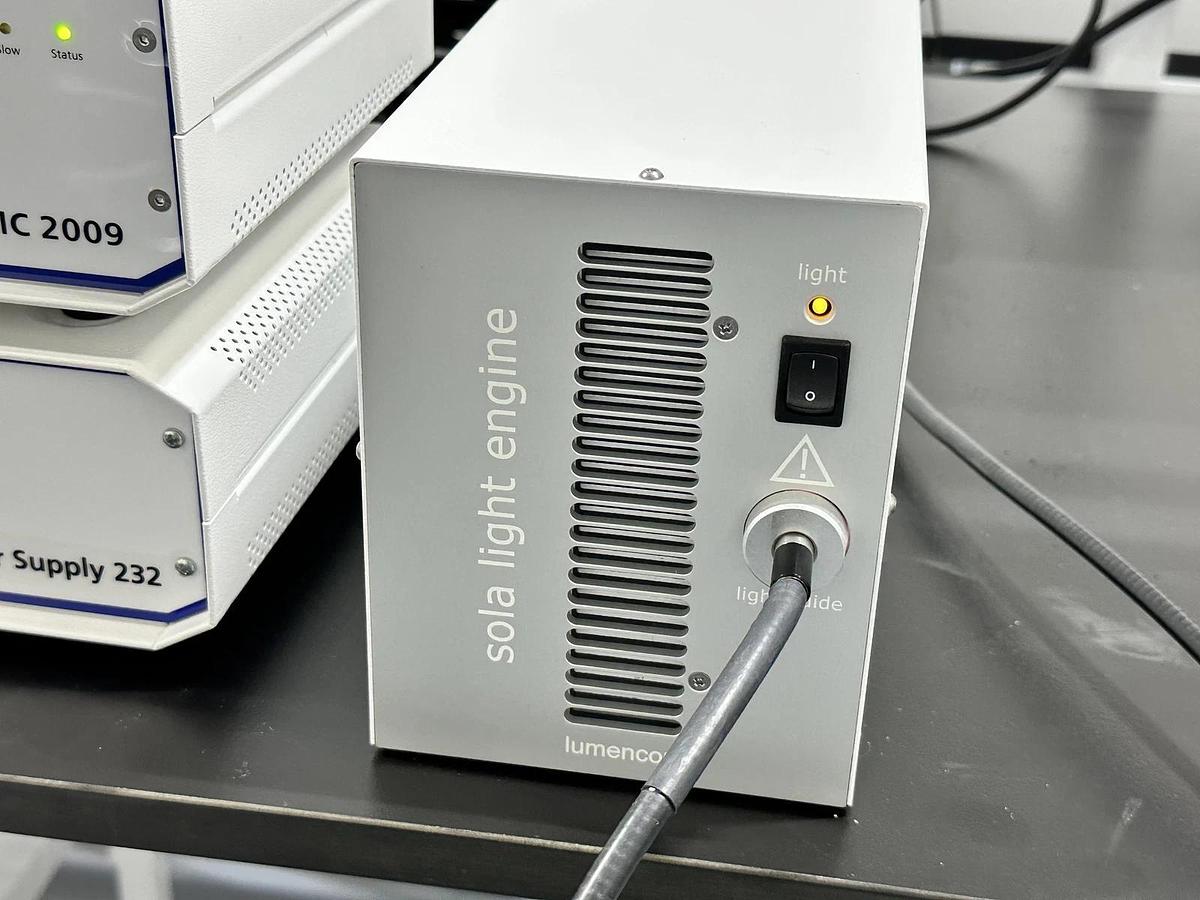 Used Zeiss Observer. Z1 Fluorescence Inverted Microscope, Axioscan SMC 2009, Joystick