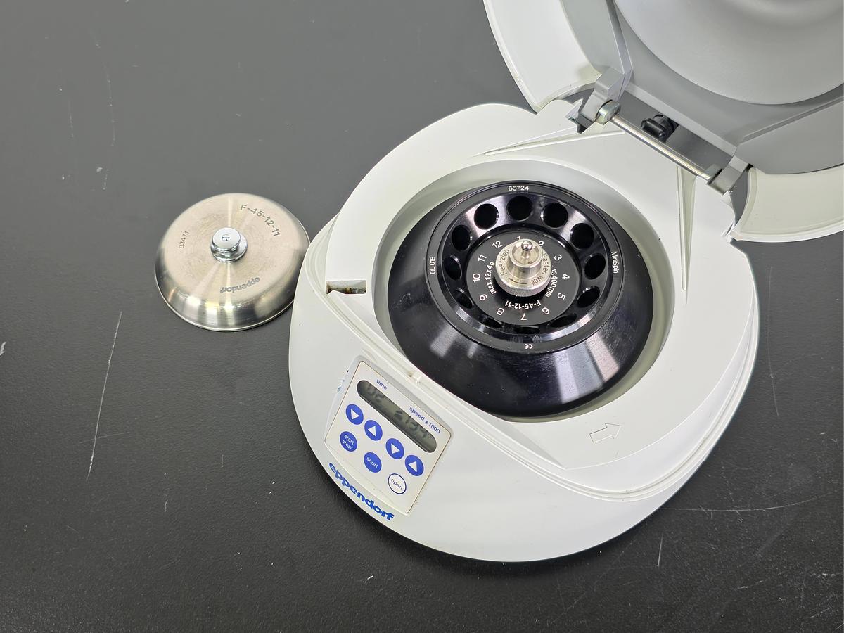 Used Eppendorf MiniSpin Personal Microcentrifuge (13,400 RPM) Used
