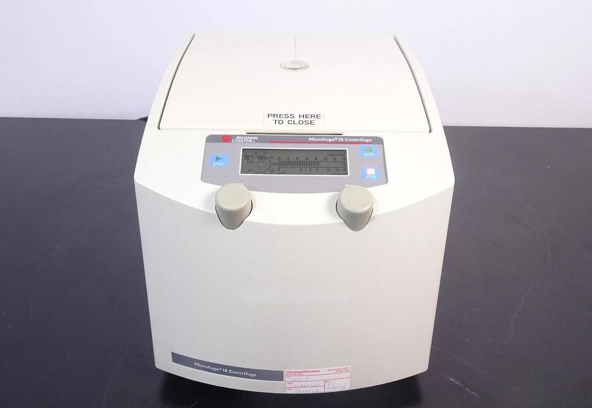 Used Beckman Coulter Microfuge 18 Centrifuge 367160