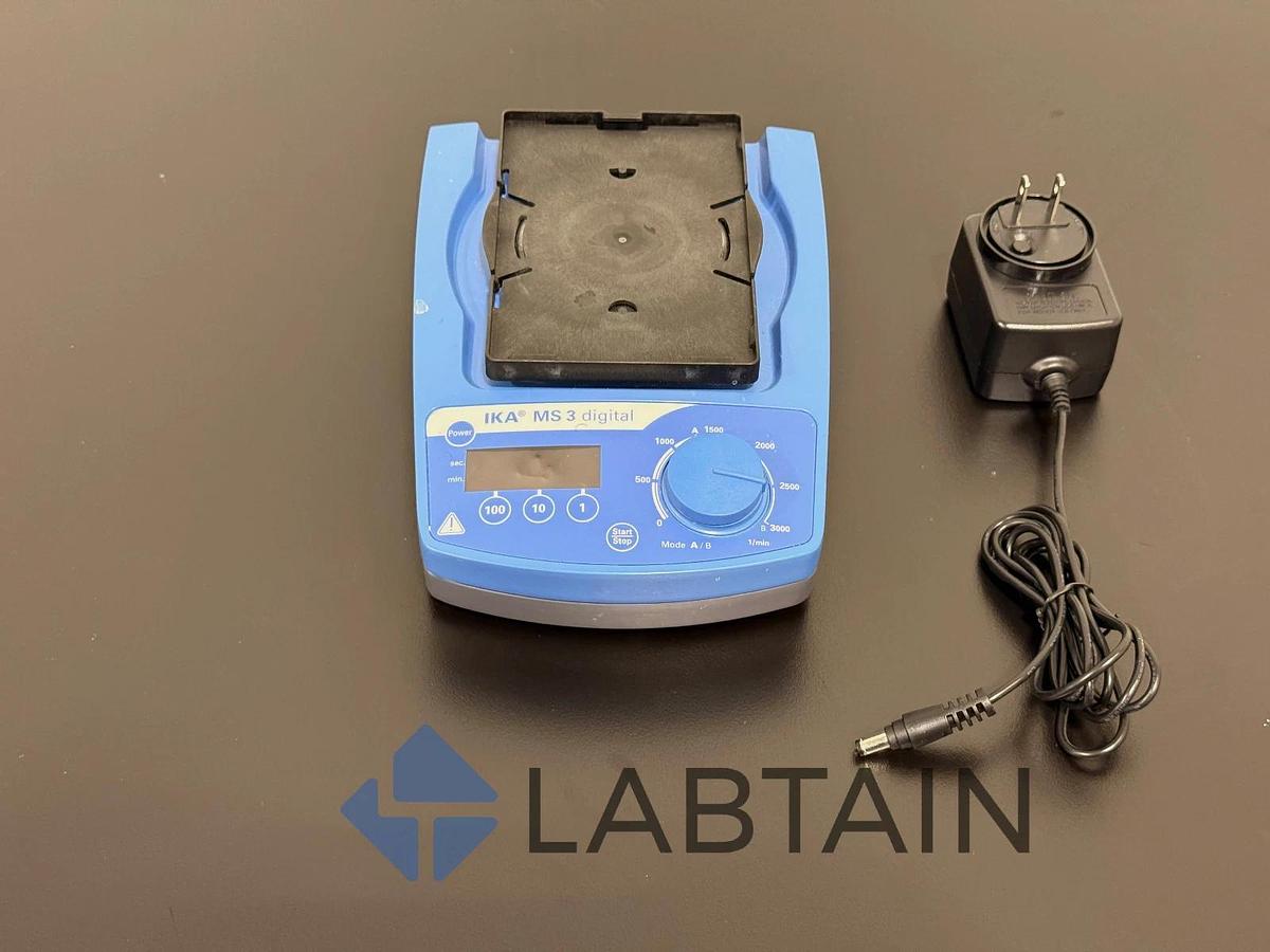 Used IKA MS 3 Digital Shaker – Compact Variable-Speed Orbital Shaker – Excellent Condition