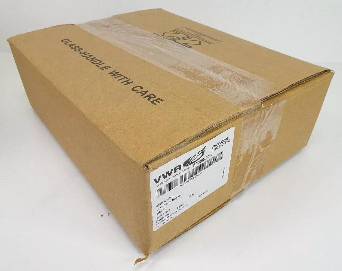 VWR Griffin Low Form Beaker 250mL | Cat:89000-204 | 12/pk