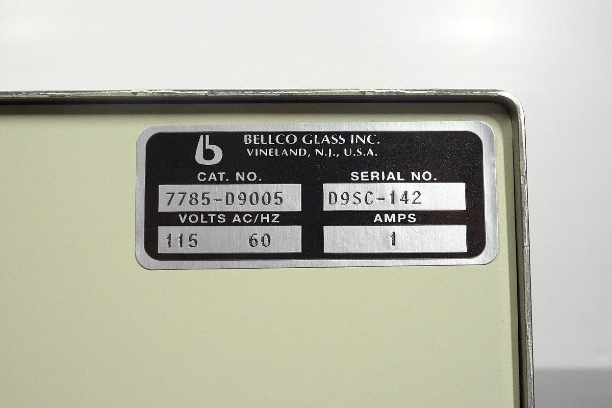 Used Bellco Bell-Ennium 9-Position Digital Magnetic Stirrer 7785-D9005 – 115V – Used / Tested
