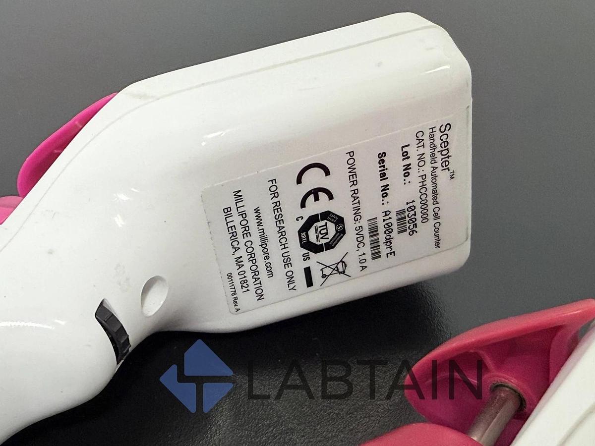 Used Lot of 3 Millipore Scepter PHC00000 Handheld Cell Counters