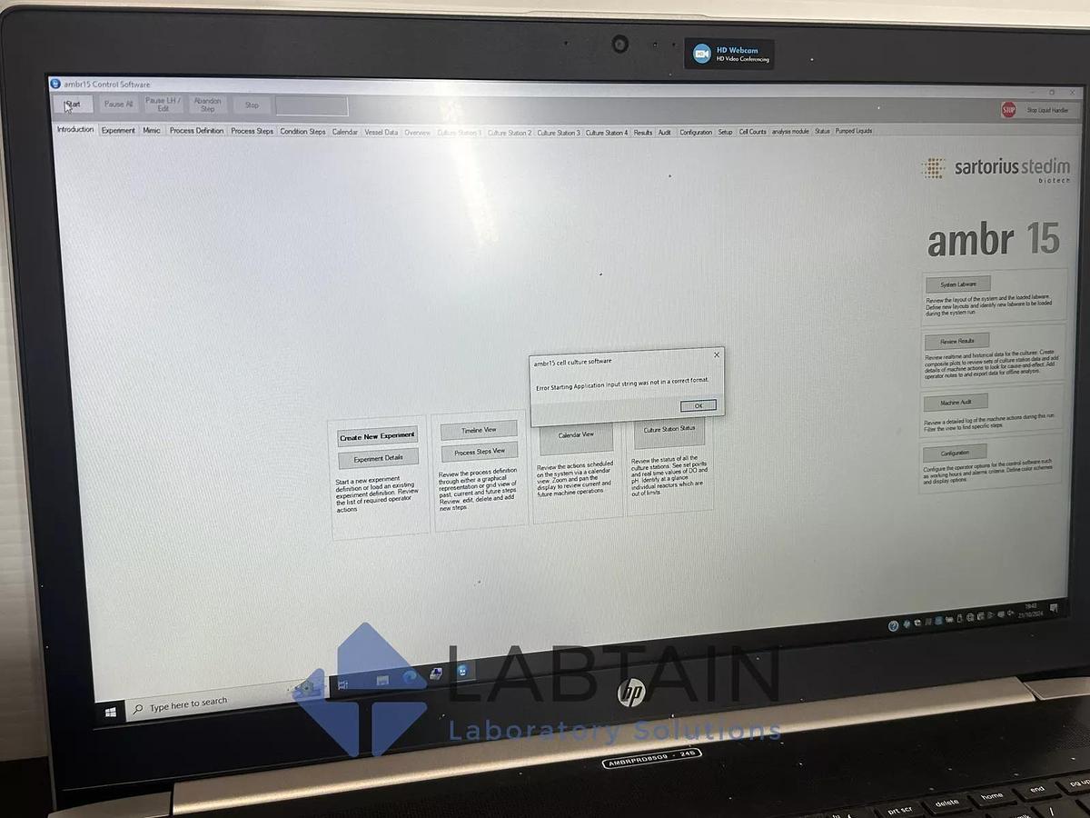 Used Sartorius Stedim Biotech AMBR 15f – 24-Way Fermentation Bioreactor System R2-233 – Tested
