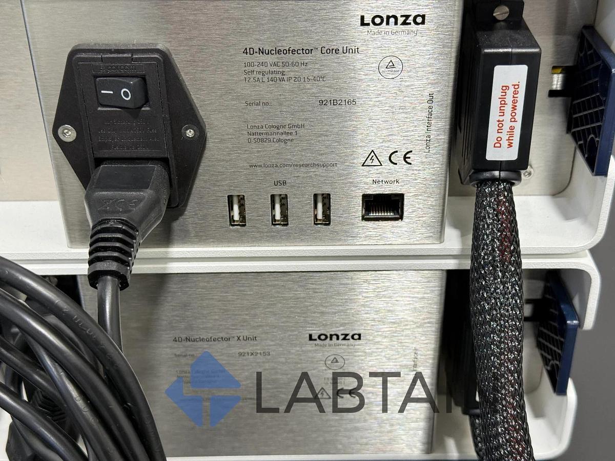 Used Lonza Nucleofector – Transfection Device for Modular 4D-Nucleofector System – Core 921B2165