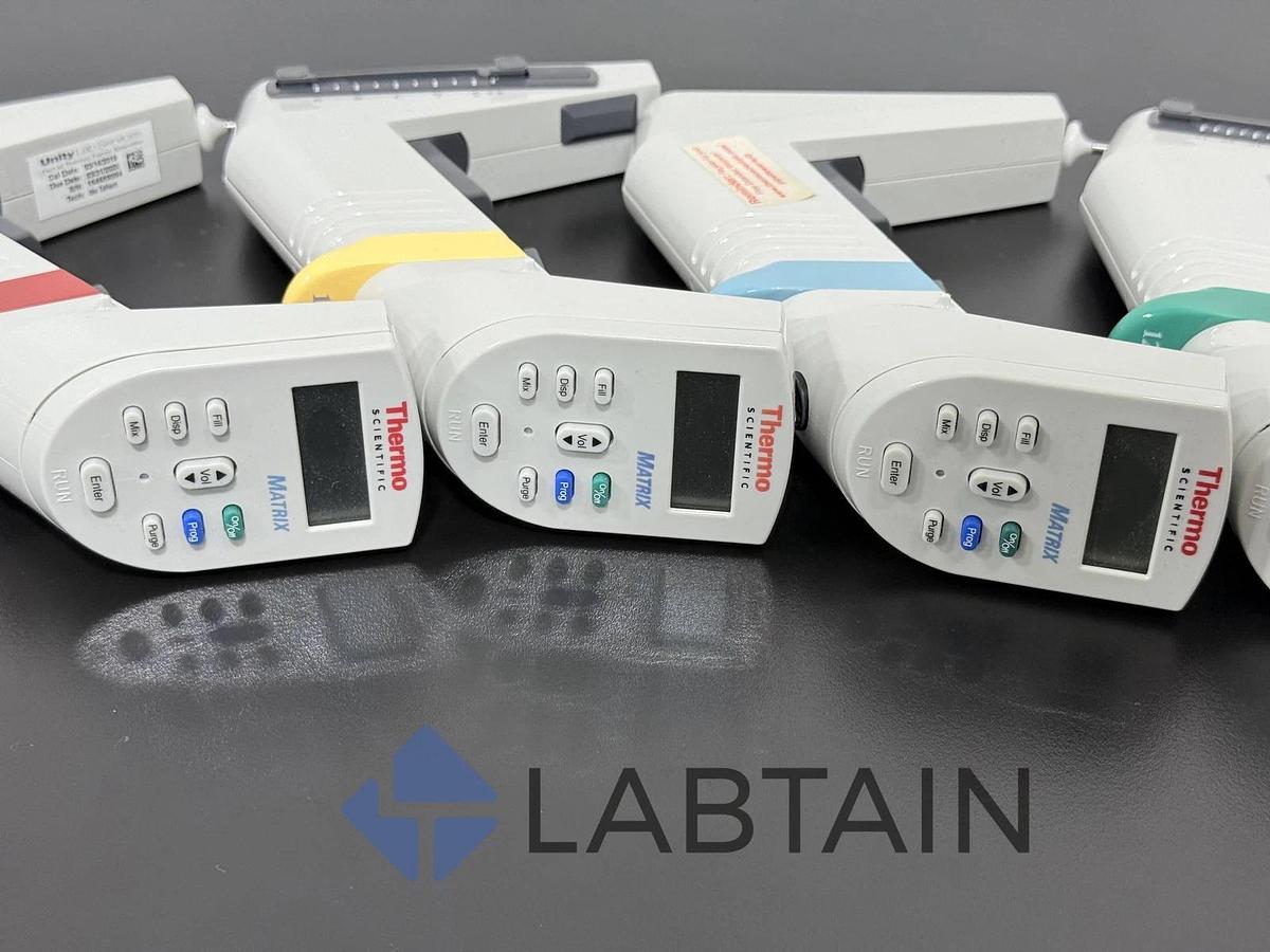 Used Thermo Scientific Matrix E1-ClipTip Electronic Pipette Lot - 5x Units