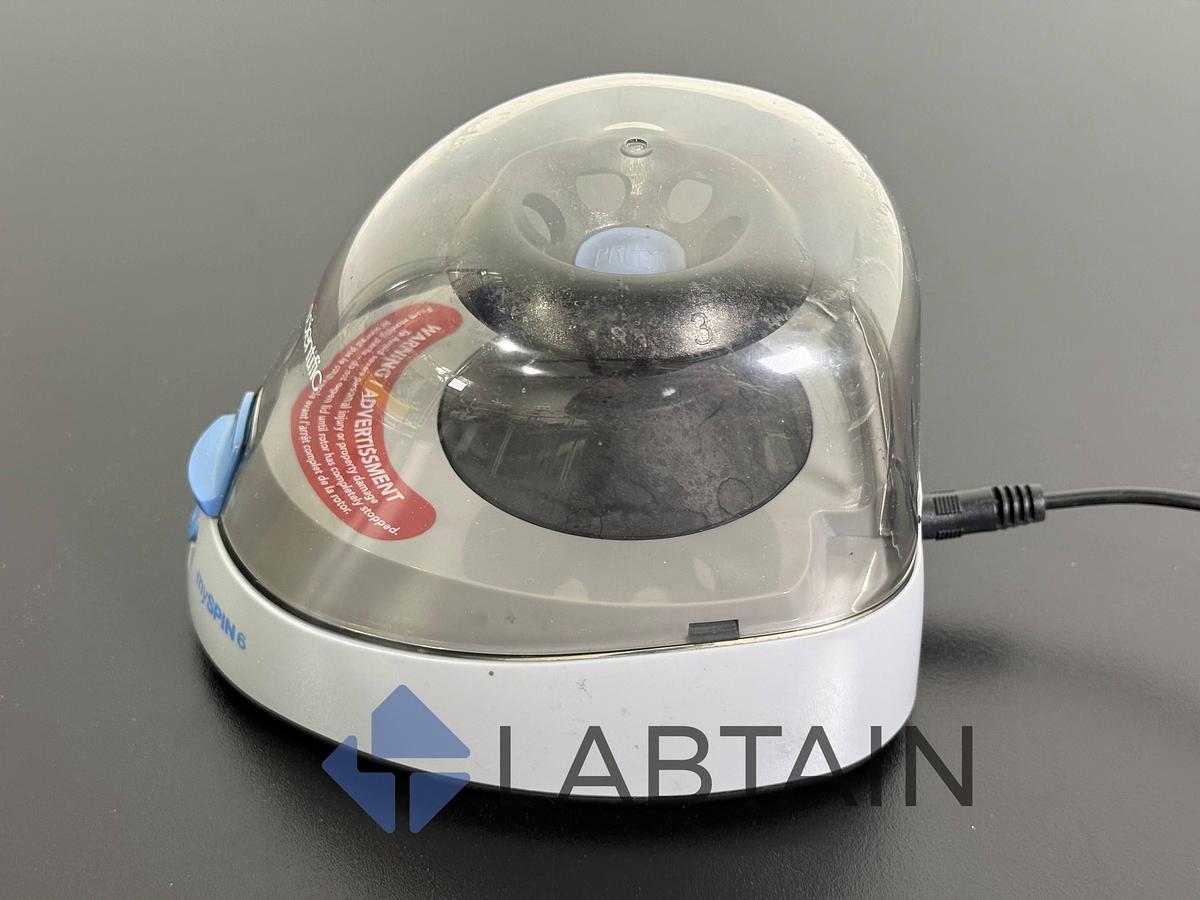 Used Thermo Scientific mySPIN 6 Mini Centrifuge – Compact Microtube Spinner – Used