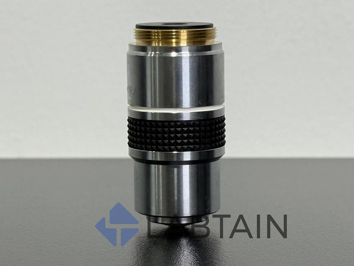 Used Lot of 2 – Achromatic Microscope Objectives – 100x / 1.25 Oil – 160 / 0.17 – RMS Thread – Used