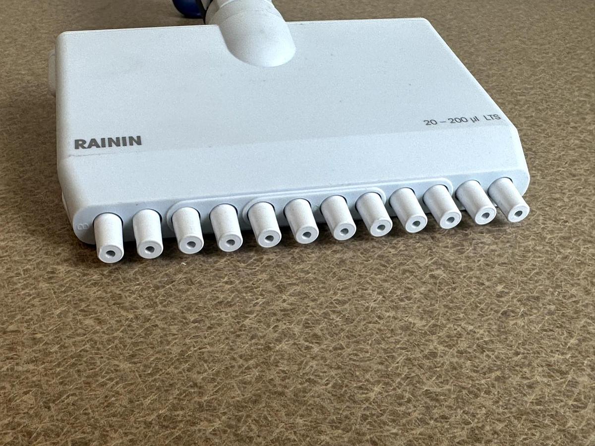 Used Rainin Pipet-Lite XLS L-200 | 20-200uL | 12-Channel Pipette w/Warranty