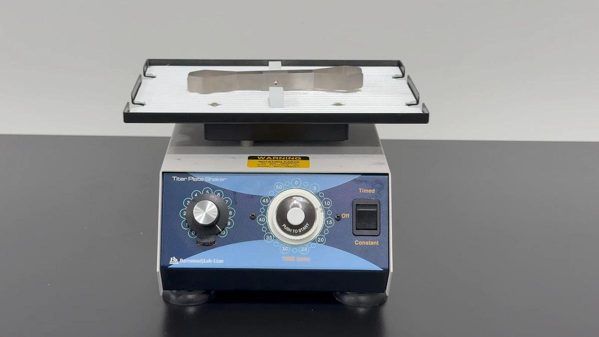 Used Barnstead Lab-Line 4625 Titer Plate Shaker – Variable-Speed Microplate Shaker – Excellent Condition