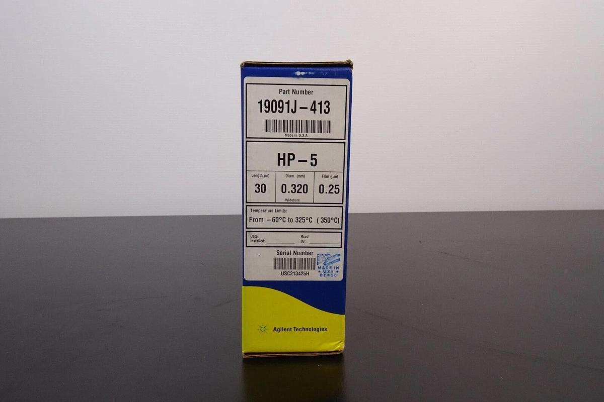 Agilent 19091J-413 | GC Column HP-5 30m, 0.320 Widebore , 0.25µm