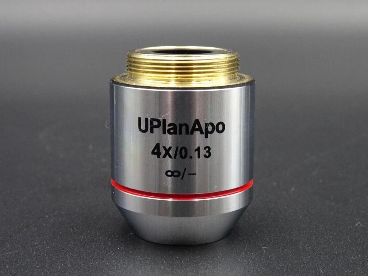 Used Thermo EVOS / Olympus Plan Apochromatic Objective Lens UplanApo 4x/0.13