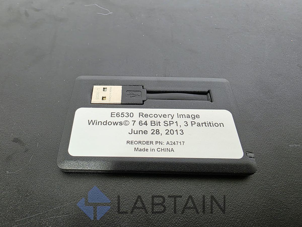 Used Applied Biosystems E6530 System Recovery Image USB Drive Windows 7