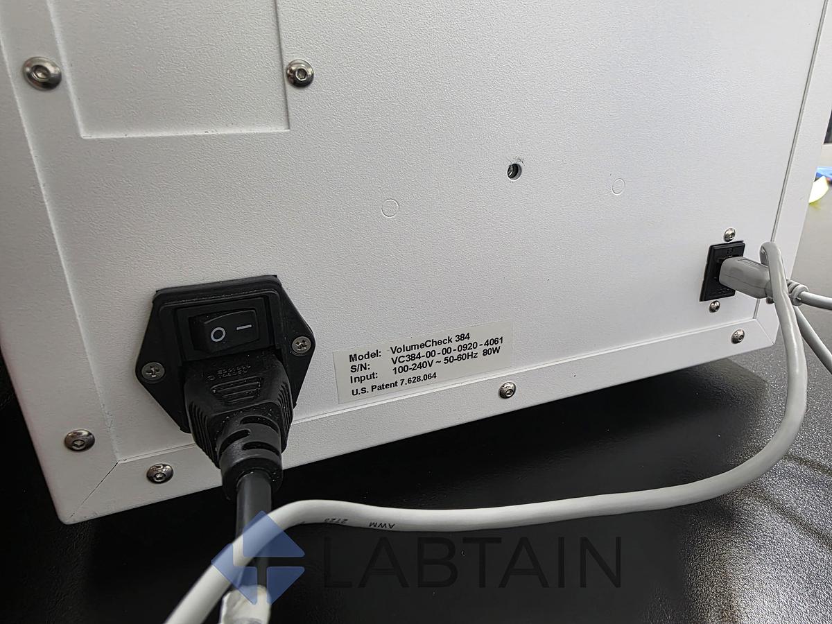 Used BioMicroLab VolumeCheck 384 - Automated Acoustic Volume Verification System with Laptop & Software