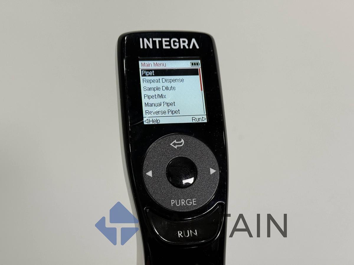 Used Integra VOYAGER 12-Channel Electronic Pipette – 300 µL – Adjustable Spacing – Used