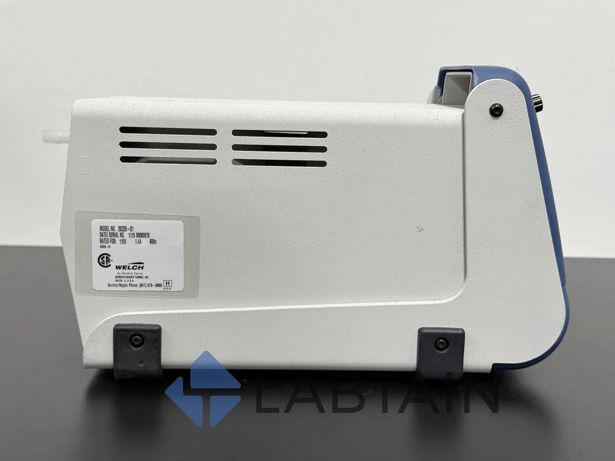 Used Welch DryFast Ultra 2032 Diaphragm Vacuum Pump – Chemical-Resistant, PTFE, Oil-Free