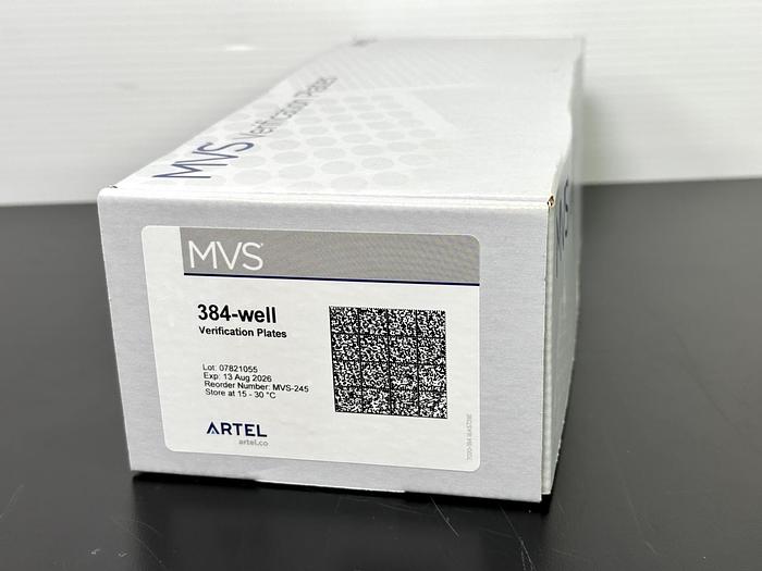 Artel 384-well Verification Plates | MVS-245 | 25 Plates