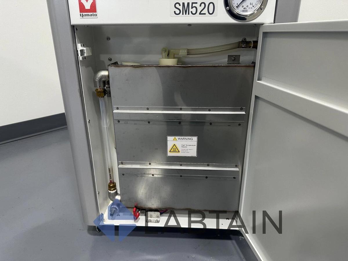Used Yamato Scientific SM520 Laboratory Sterilizer Autoclave – 50 L Capacity