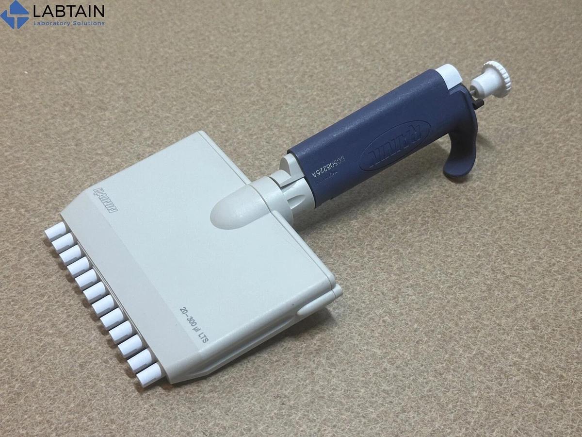 Used Rainin Pipet-Lite LTS L-300 | 20-300uL | 12-Channel Pipette w/Warranty * NICE
