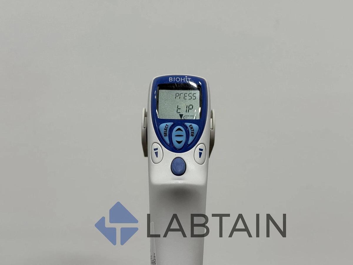 Used BIOHIT (Sartorius) eLINE Electronic Pipette e1000 with Charging Stand